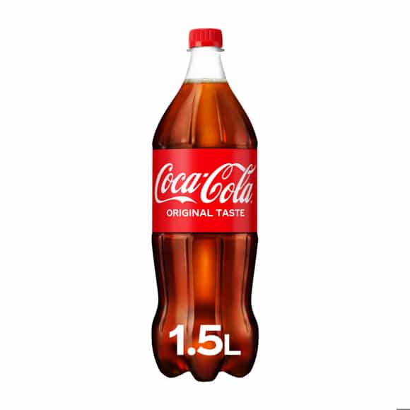 Fles Coca Cola 1,5 L voor evenementen